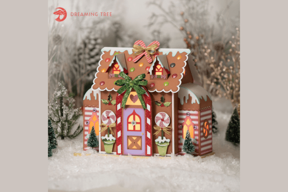 Building a Festive Centerpiece with the Gingerbread House SVG