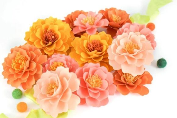 Crafting Lifelike Blooms: A Comprehensive Guide to Marigolds Paper Flower Templates