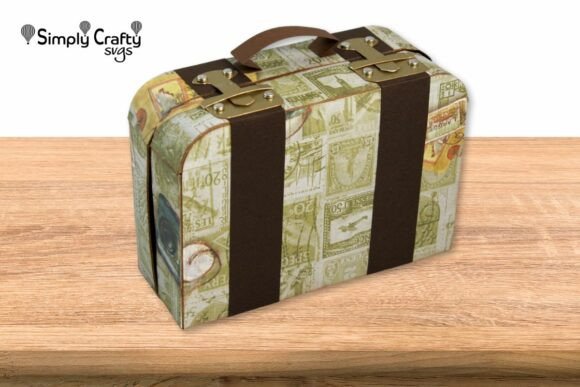 Crafting Memories with a Vintage Suitcase SVG