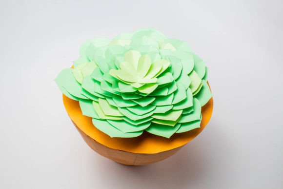 Crafting Nature’s Beauty: A Guide to the Hens and Chicks Succulent Paper Template