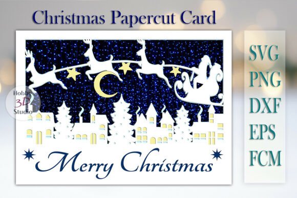 Creating Stunning Holiday Greetings with Christmas Card SVG Paper Cut Templates