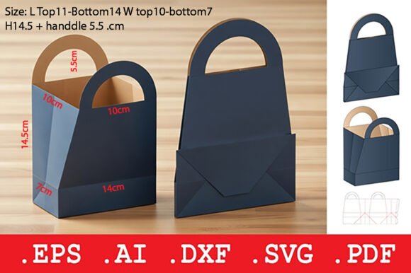 Elevate Packaging with Tapered Gift Bags