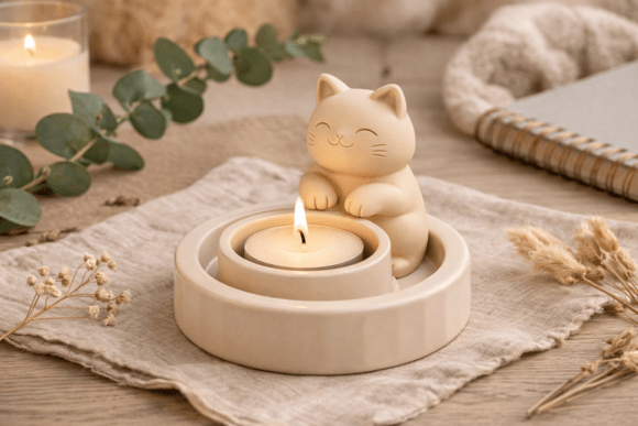 Integrating the Cute Cat Candle Holder into Your Personal and Professional Workflow