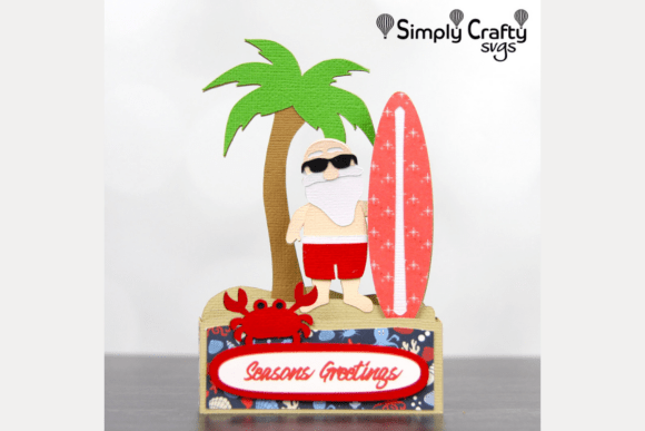 Surfing Santa Card SVG: A Practical Guide to Crafting Coastal Holiday Greetings